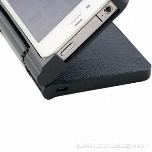 Bluetooth Keyboard for iPhone 4/4S, with 360° Rotating Case